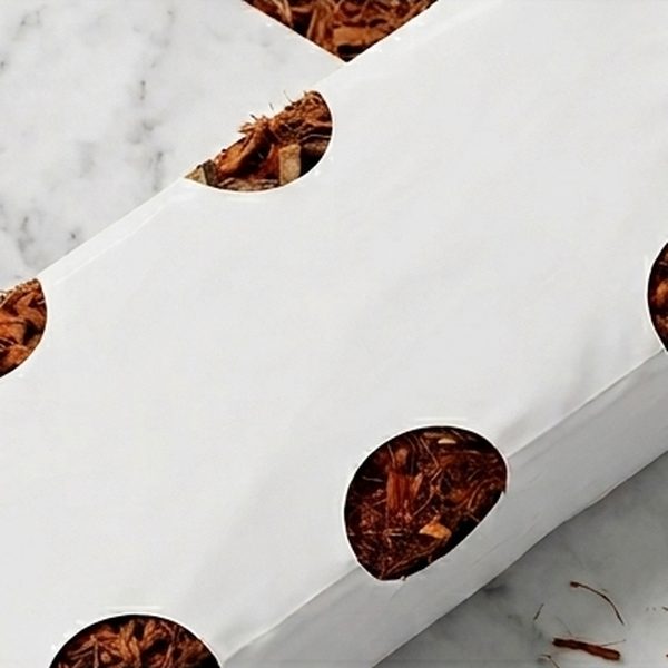 Verdiora Grow Bag, planting holes cut into the sleeve